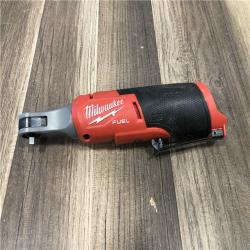 AS-IS Milwaukee FUEL 12V Lithium-Ion Brushless Cordless High Speed 1/4 in. Ratchet (Tool-Only)