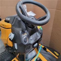 CALIFORNIA AS-IS CUB CADET XT1 ENDURO SERIES SIT DOWN RIDING LAWN MOWER
