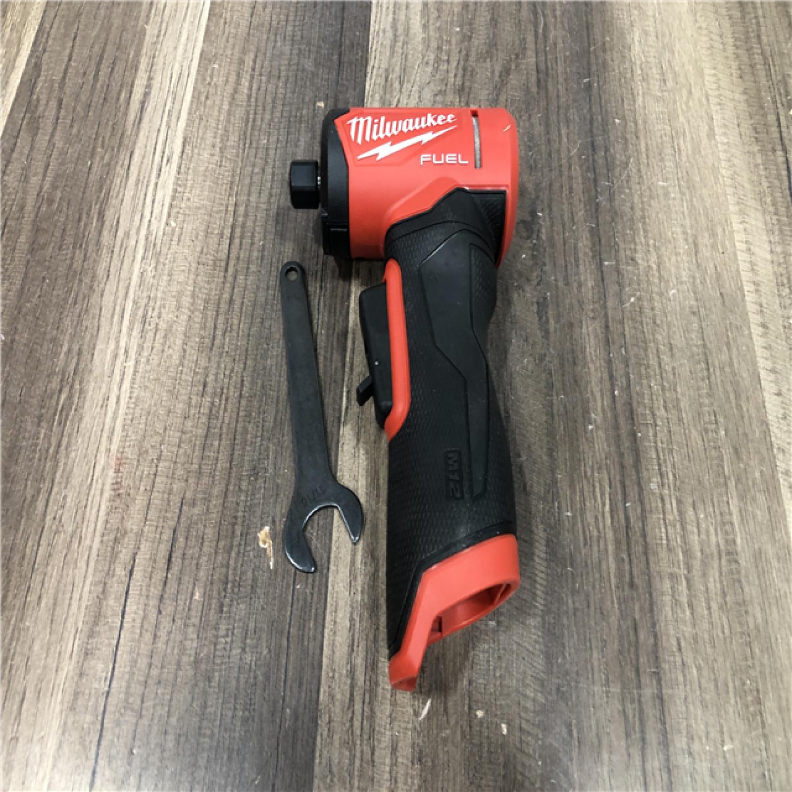 AS-IS Milwaukee FUEL 12V Lithium-Ion Brushless Cordless 1/4 in. Right Angle Die Grinder (Tool-Only)
