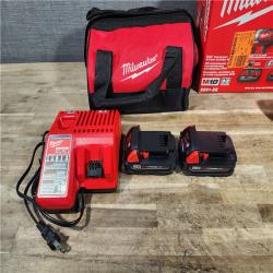 HOUSTON LOCATION - AS-IS Milwaukee 18V Cordless Brushed 2-Tool Drill/Driver and Impact Driver Kit