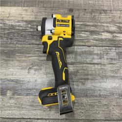 AS-IS DEWALT ATOMIC 20V MAX Cordless Brushless 1/2 in. Variable Speed Impact Wrench (Tool Only)