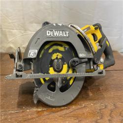 AS-IS DEWALT FLEXVOLT 60V MAX Cordless Brushless 7-1/4 in. Wormdrive Style Circular Saw (Tool Only)