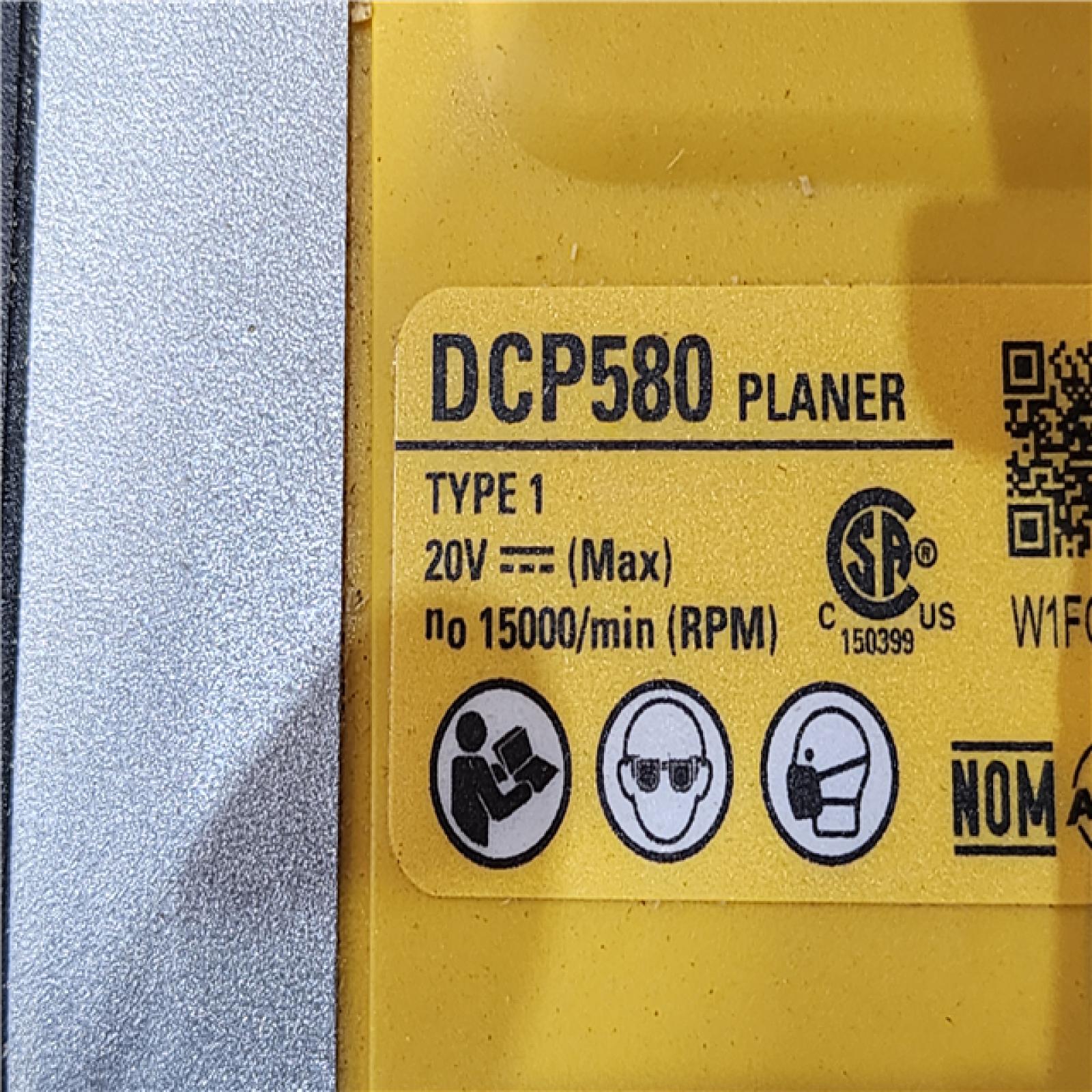 HOUSTON LOCATION - AS-IS DEWALT DCP580B 20V MAX Lithium Ion Brushless Planer (TOOL ONLY)