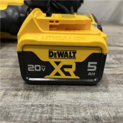 AS-IS DEWALT 20V MAX Lithium-Ion Cordless 1/2 in. Impact Wrench Kit