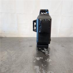 AS-IS- Milwaukee 12-Volt Lithium-Ion Cordless Green 250 ft. 3-Plane Laser Level Kit