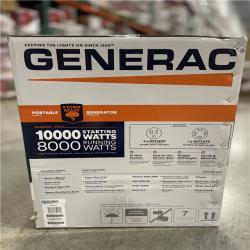 DALLAS LOCATION- GENERAC 10000 / 8000-Watt Portable Generator