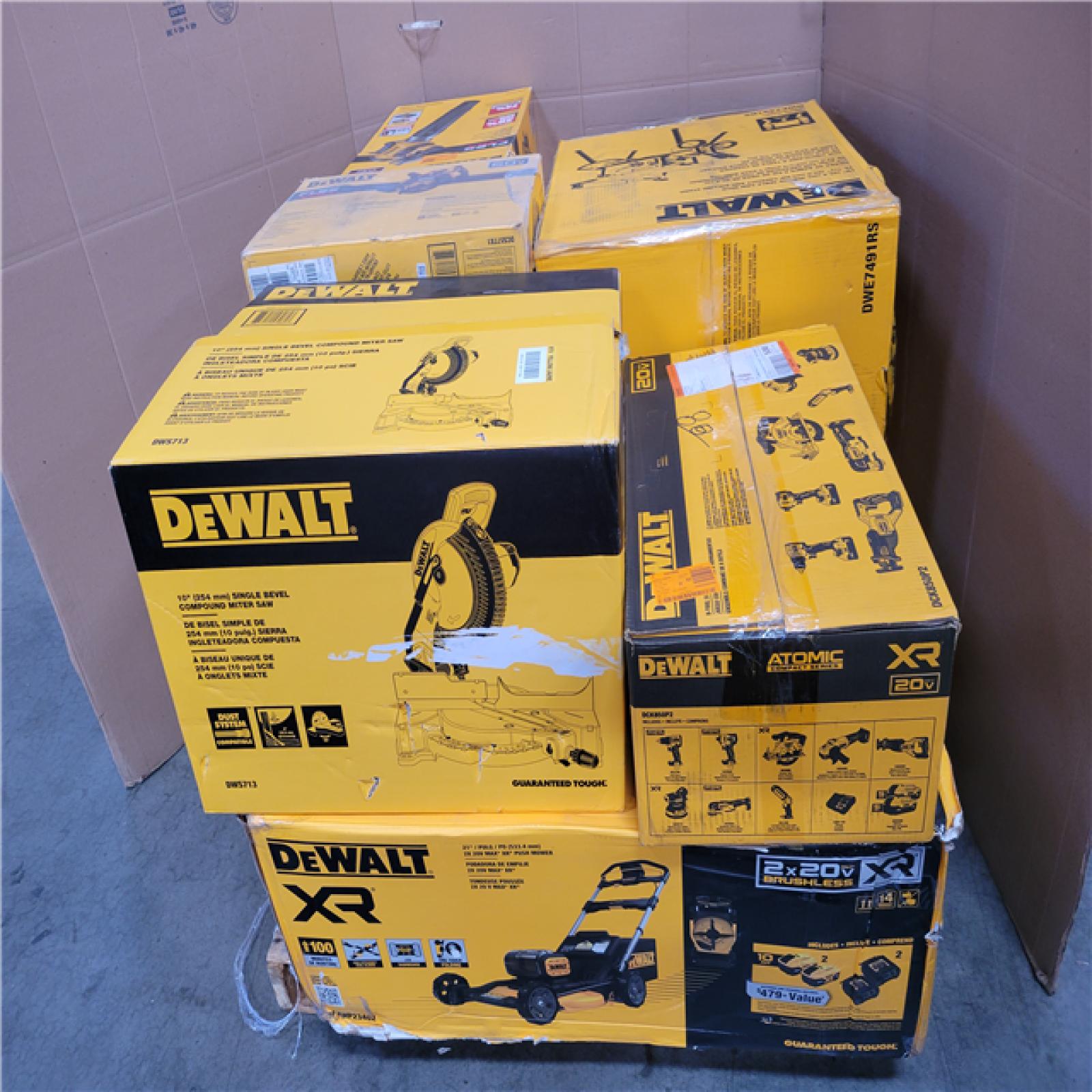 CALIFORNIA AS-IS TOOL PALLET