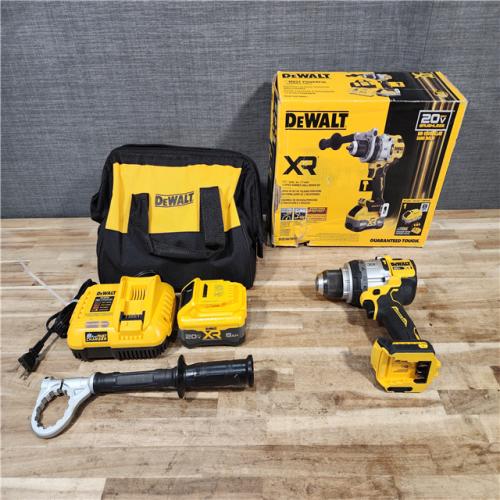 HOUSTON LOCATION - AS-IS DEWALT 20V XR Lithium-Ion Cordless Hammer Drill Kit (Battery & Charger)