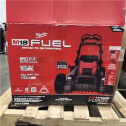 As-Is- M18 FUEL Brushless Cordless 21 in. Walk Behind Dual Battery Self-Propelled Mower W/(2) 12.0Ah Battery and Rapid Charger
