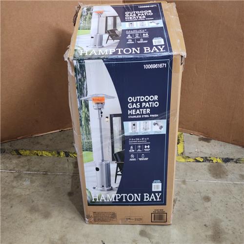 HOUSTON LOCATION - AS-IS HAMPTON BAY OUTDOOR GAS PATIO HEATER