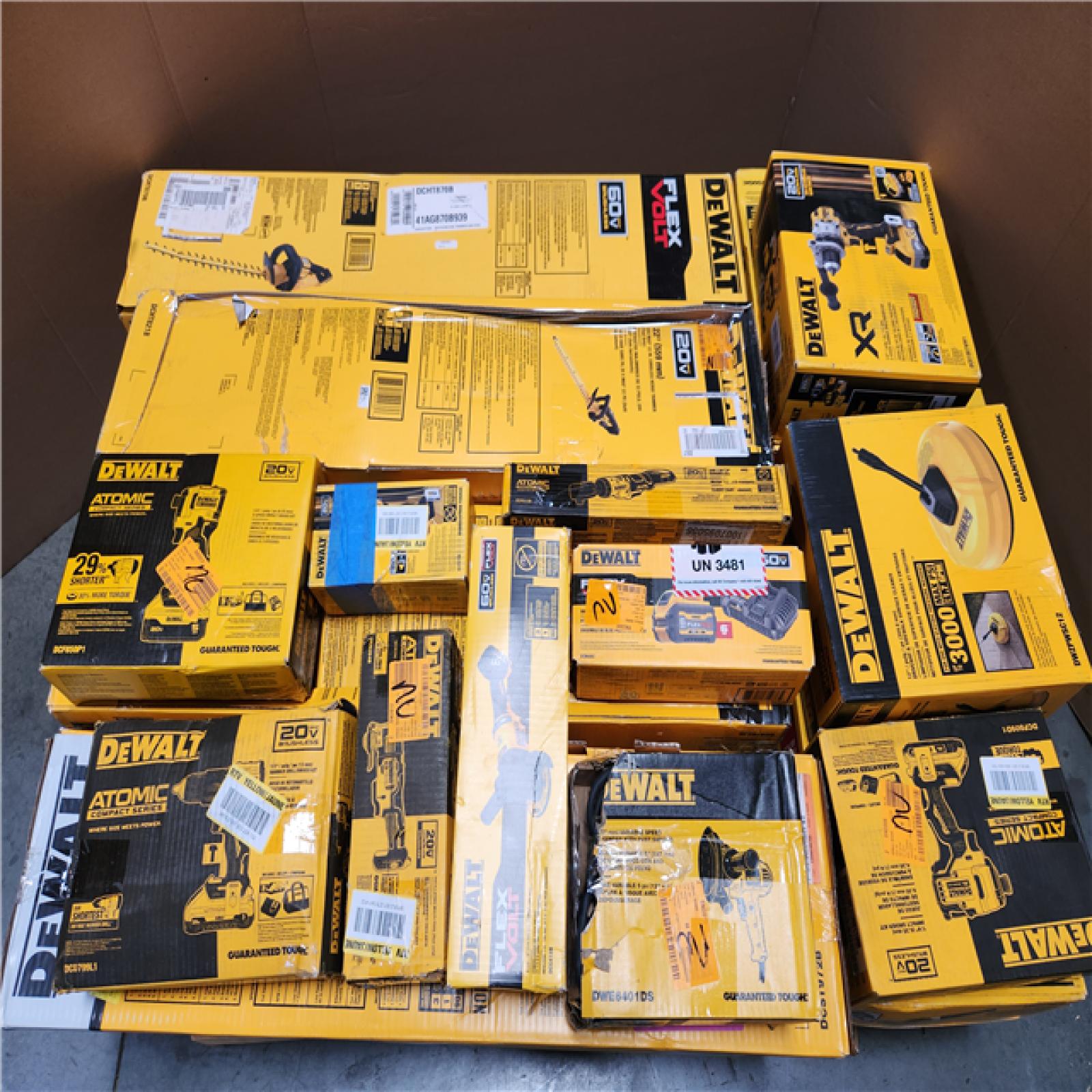 CALIFORNIA AS-IS TOOL PALLET