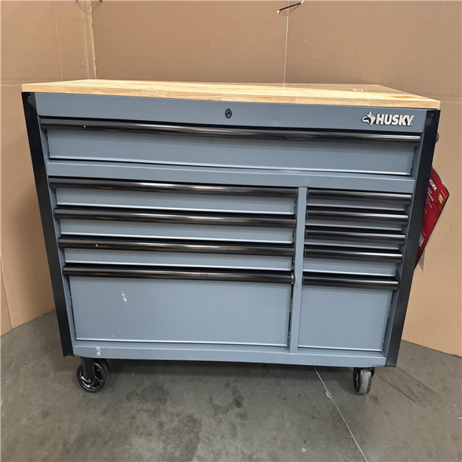 CALIFORNIA AS-IS HUSKY 10 DRAWER WORKBENCH