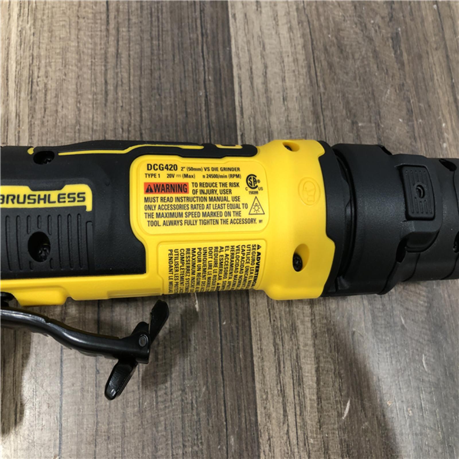 AS-IS DEWALT ATOMIC 20V MAX Cordless Die Grinder with Paddle Switch (Tool Only)