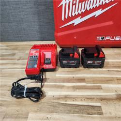 HOUSTON LOCATION - AS-IS Milwaukee  FUEL 18V Lithium-Ion Brushless Cordless Hammer Drill and Impact Driver Combo Kit