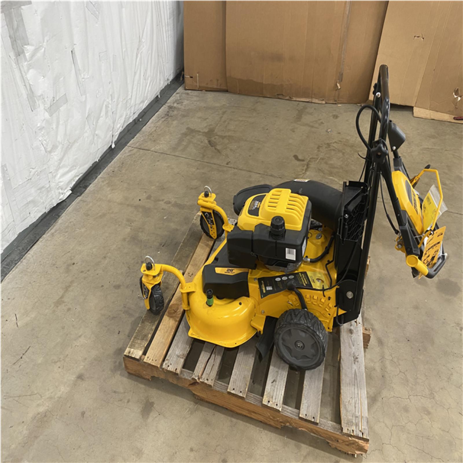 Houston Location - AS-IS Outdoor Power Equipment DEWALT 28 INCH LAWN MOWER