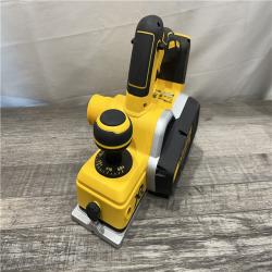 AS-IS DEWALT 20V MAX XR Cordless Brushless 3-1/4 in. Planer (Tool Only)