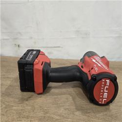 AS-IS Milwaukee FUEL 18V Lithium-Ion Brushless Cordless 1/2 in. Impact Wrench w/Friction Ring Kit