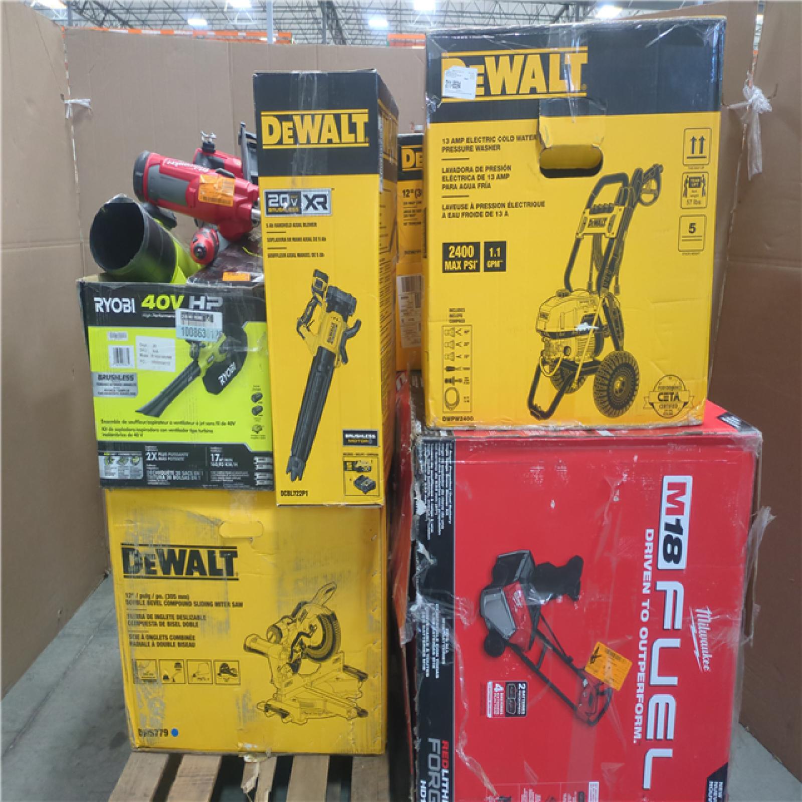 CALIFORNIA AS-IS TOOL PALLET