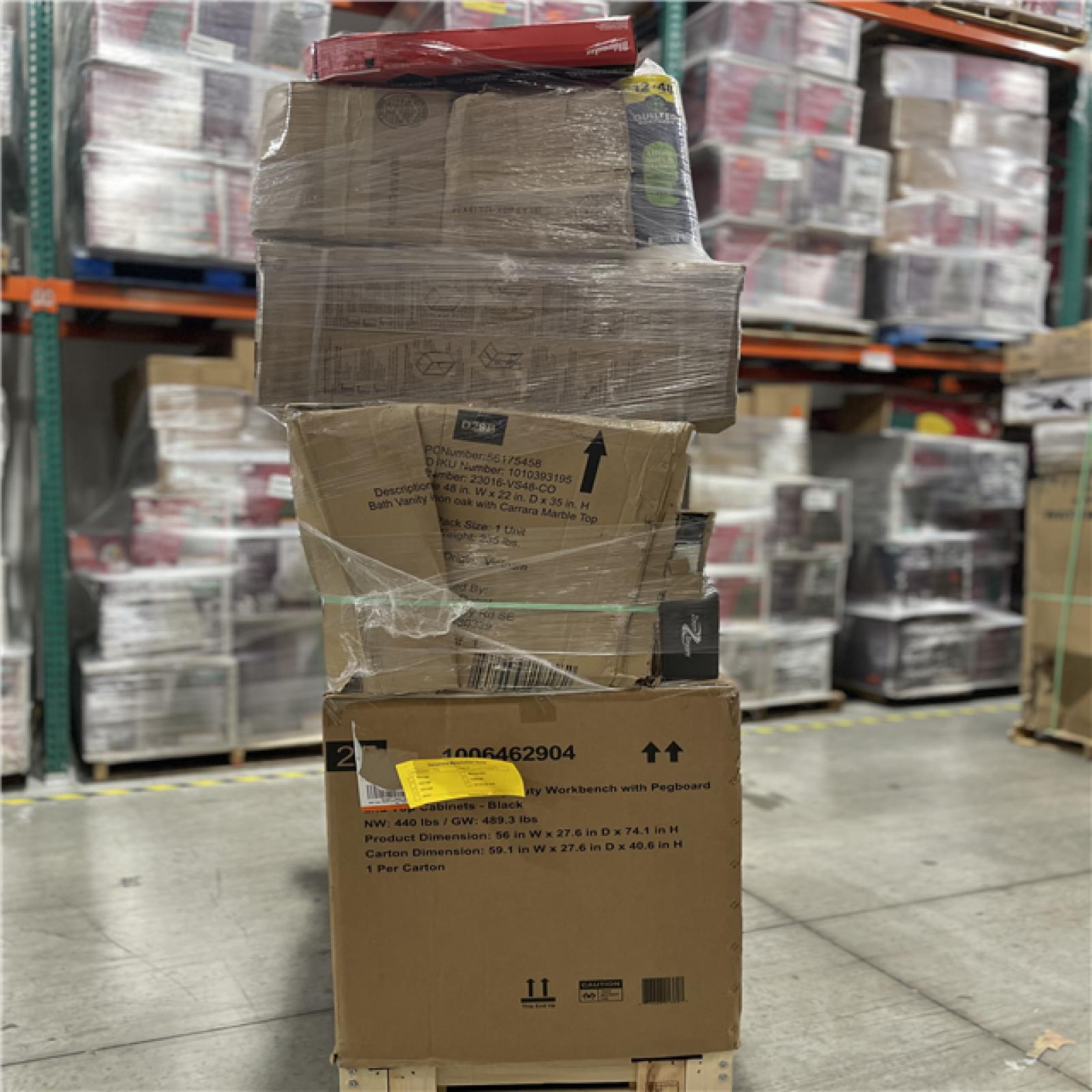 DALLAS LOCATION- AS-IS HOME IMPROVEMENT PALLET