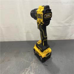 AS-IS - DEWALT ATOMIC 20V Lithium-Ion Cordless 1/2 in. Hammer Drill Kit