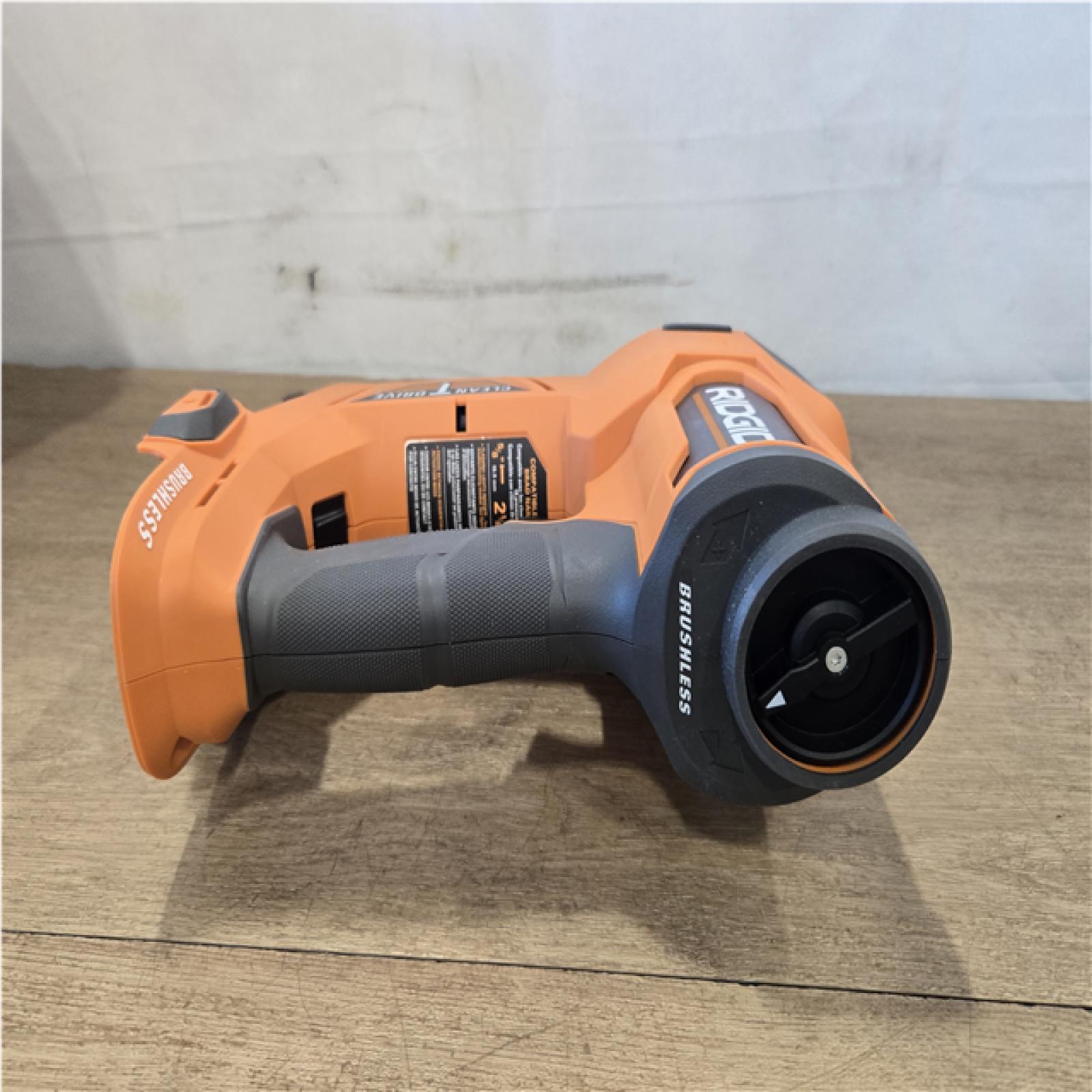 RIDGID 18V Brushless Cordless 18-Gauge 2-1/8 in. Brad Nailer (Tool Only)