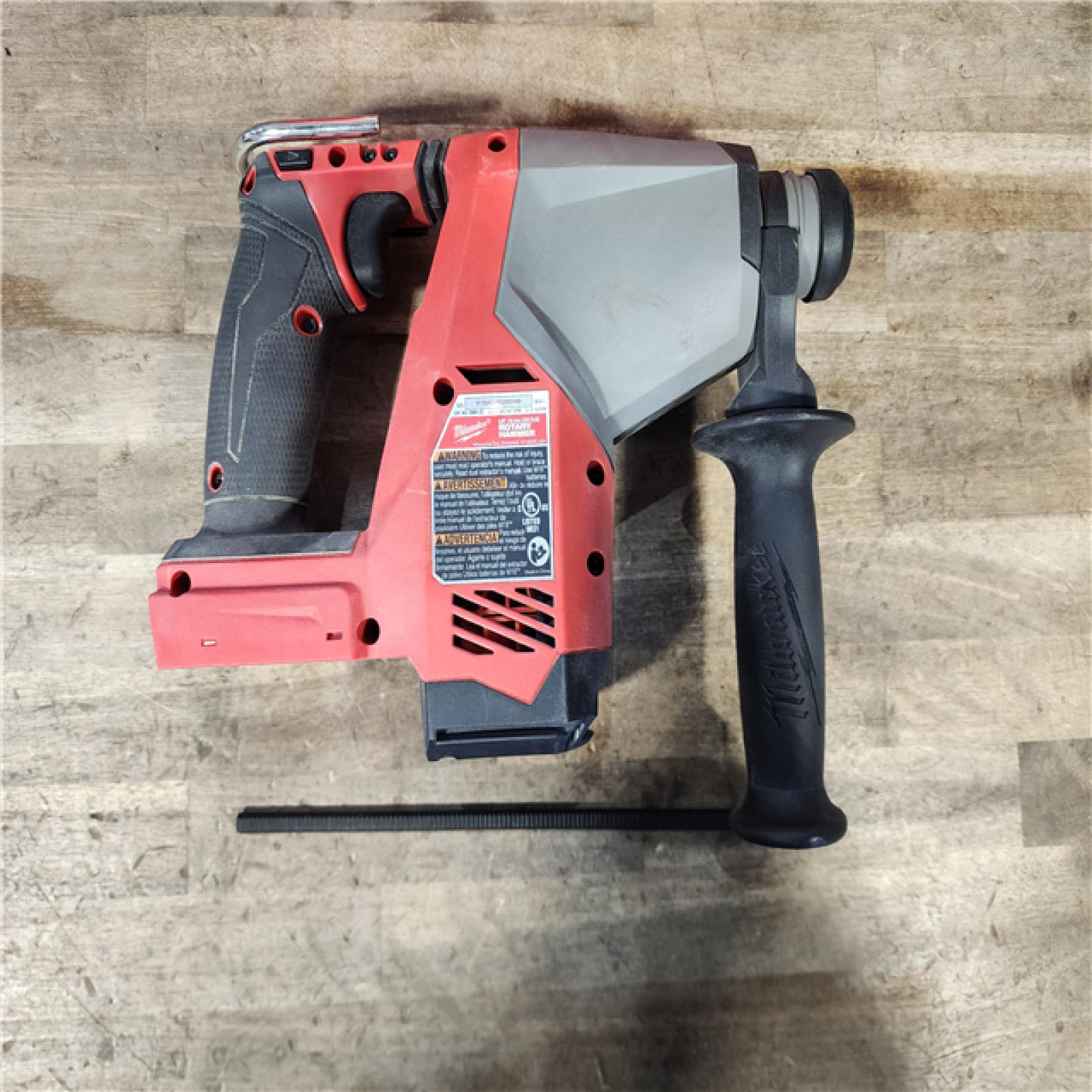 HOUSTON LOCATION - AS-IS Milwaukee M18 FUEL 18V Lithium-Ion Brushless Cordless 5/8 in. SDS-Plus Rotary Hammer (Tool-Only)