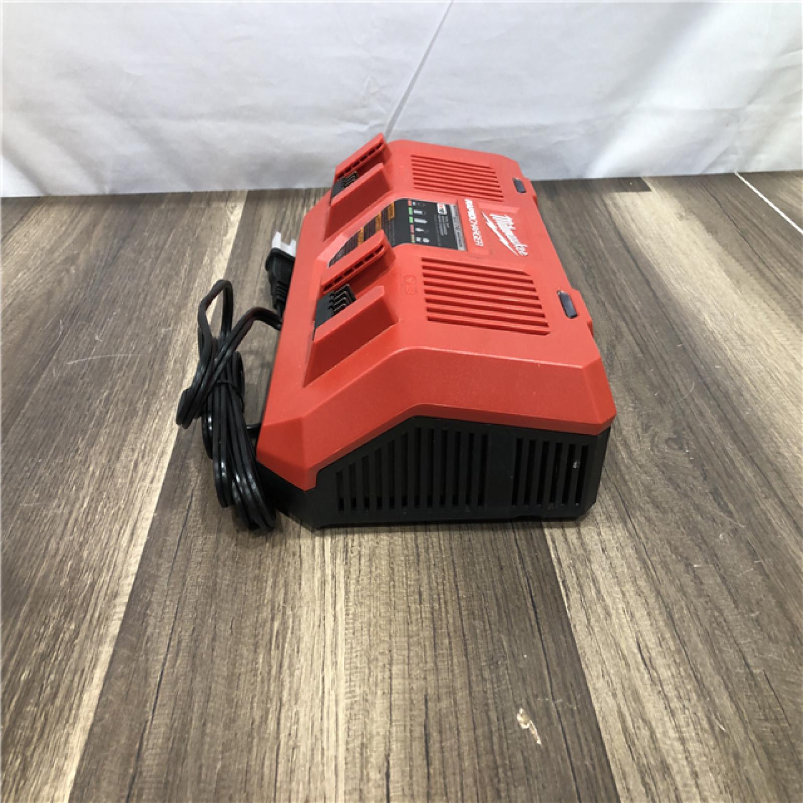 AS-IS Milwaukee 18-Volt Lithium-Ion Dual Bay Rapid Battery Charger