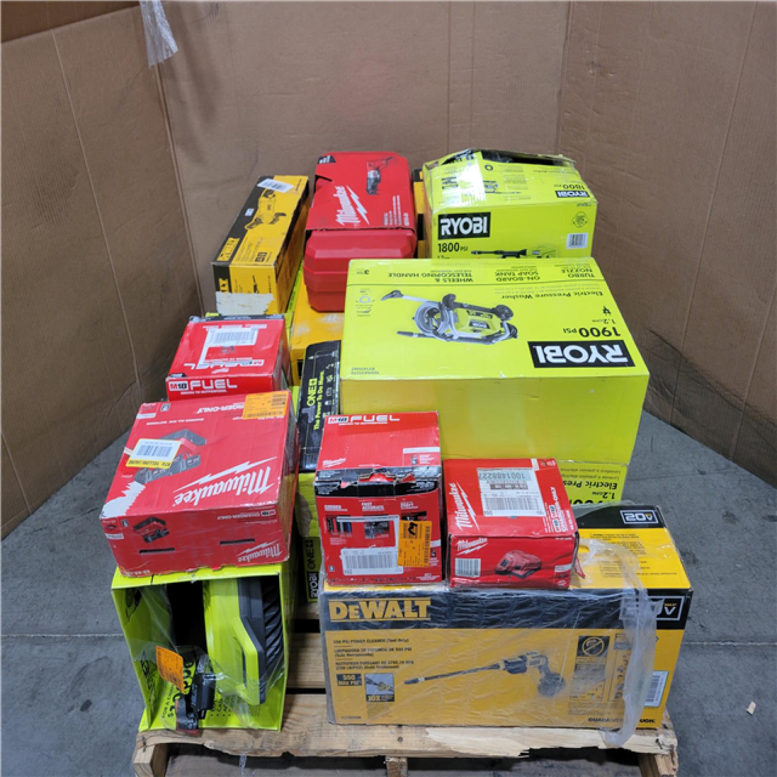 CALIFORNIA AS-IS TOOL PALLET
