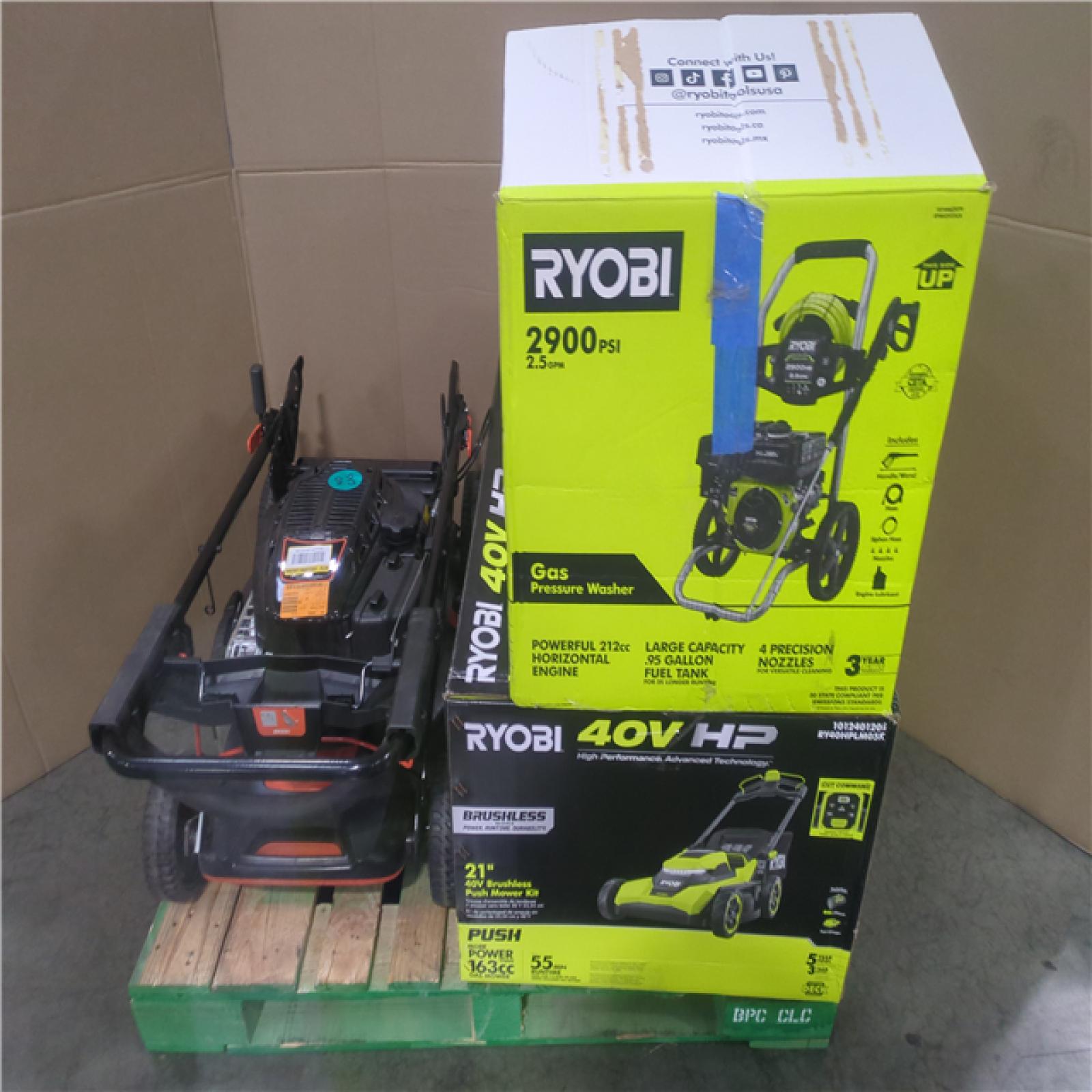 CALIFORNIA AS-IS OUTDOOR POWER EQUIPMENT