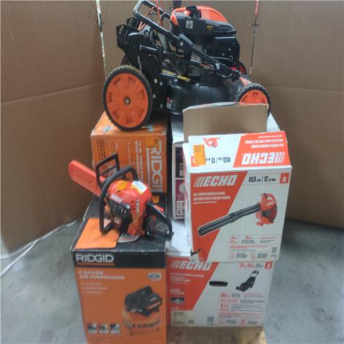 California AS-IS OUTDOOR POWER EQUIPMENT