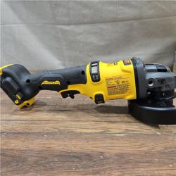 AS-IS DEWALT 60V MAX Cordless Brushless 4.5 in. to 6 in. Small Angle Grinder with Kickback Brake (Tool Only)