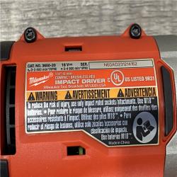 AS-IS Milwaukee 18V Lithium-Ion Brushless Cordless Compact Drill/Impact Combo Kit