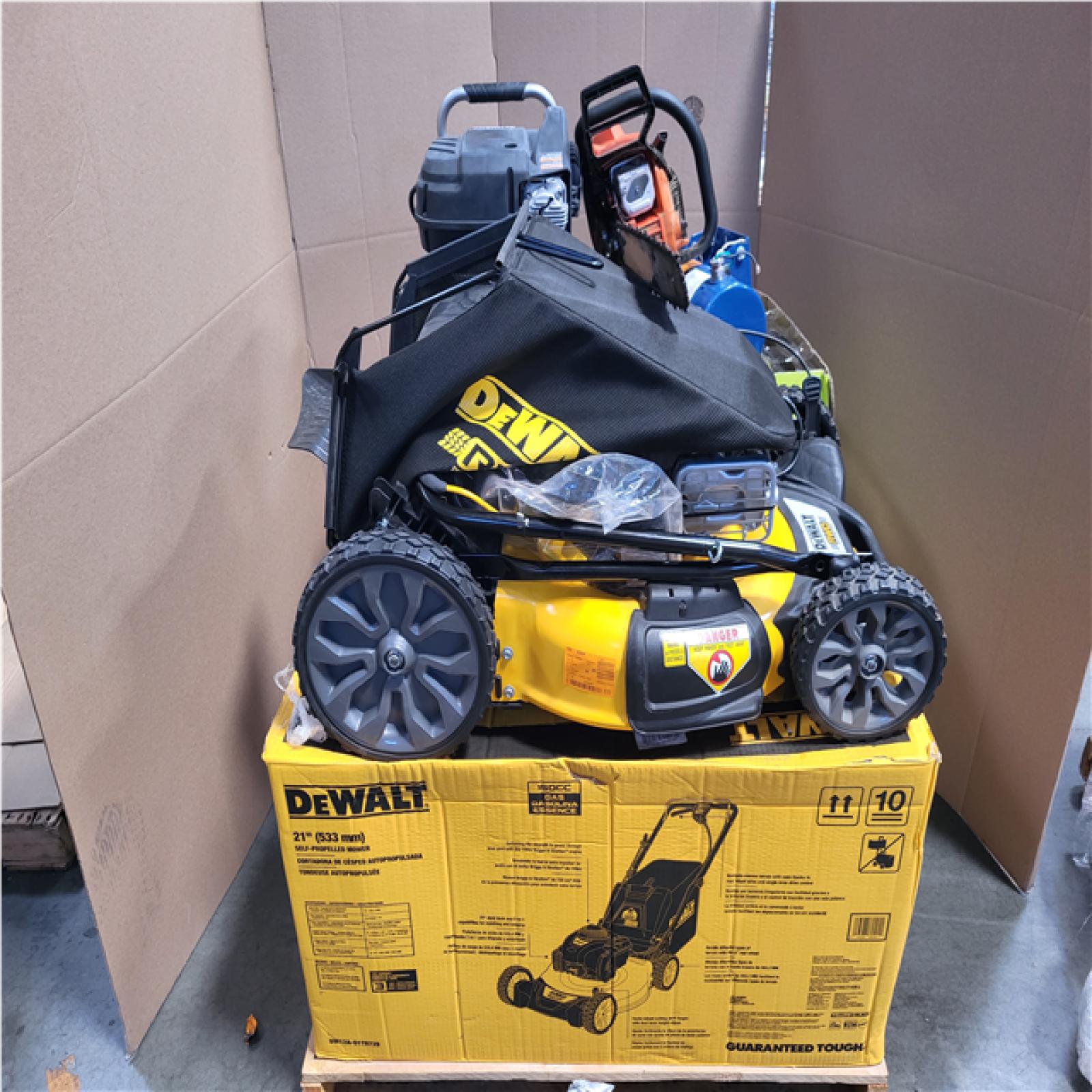 CALIFORNIA AS-IS OUTDOOR POWER EQUIPMENT