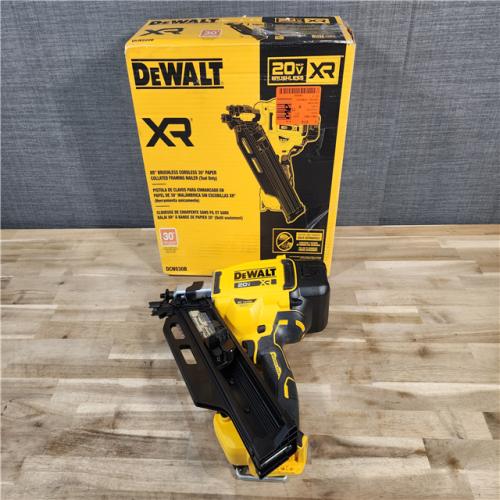 HOUSTON LOCATION - AS-IS DEWALT 20-Volt 30° Cordless Framing Nailer (Tool-Only)