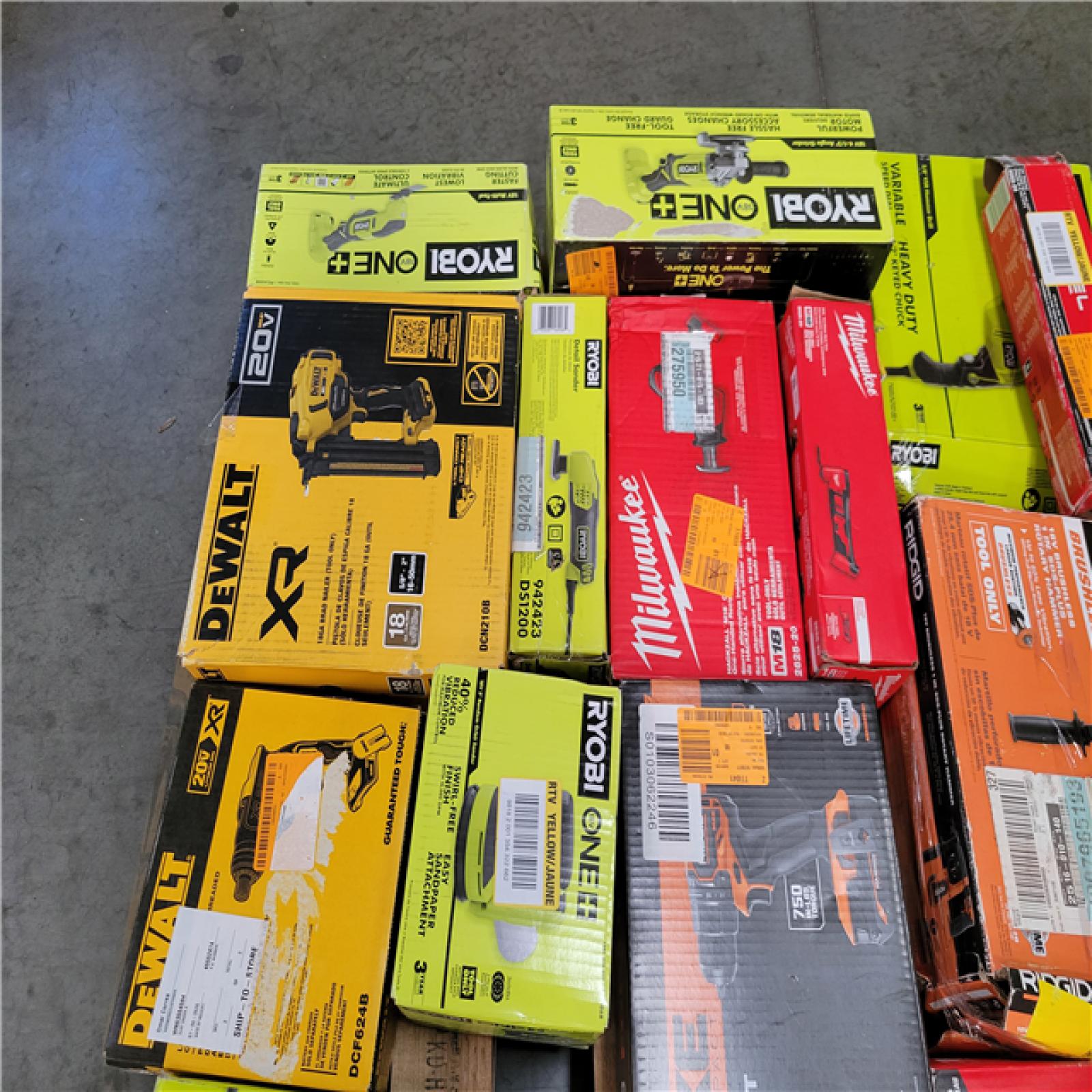 CALIFORNIA AS-IS TOOL PALLET
