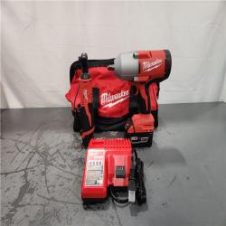 AS-IS- Milwaukee M12/M18 12/18V Lithium-Ion Cordless 3/8 in. Ratchet and 1/2 in.Combo Kit