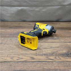 AS-IS DEWALT ATOMIC 20V MAX* Brushless Cordless Compact 1/4 in. Impact Driver Kit