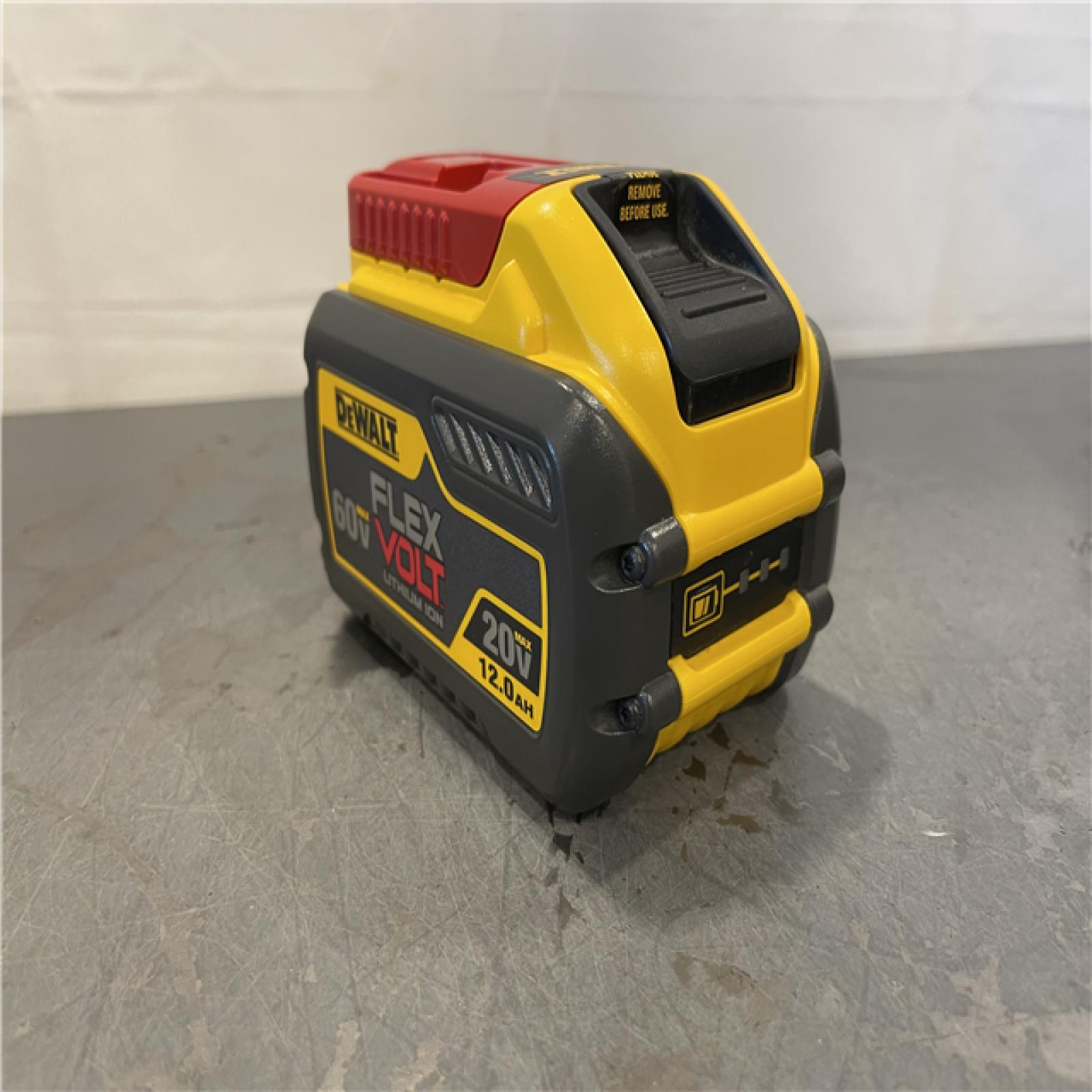 AS-IS - DeWalt FLEXVOLT 20V/60V MAX Lithium-Ion 12.0Ah Battery and Fan Cooled Fast Charger