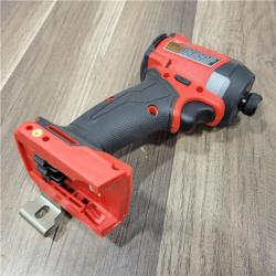 GOOD Milwaukee 2953-20 18V Lithium-Ion Brushless Cordless 1/4   Hex Impact Driver Bare Tool  Red