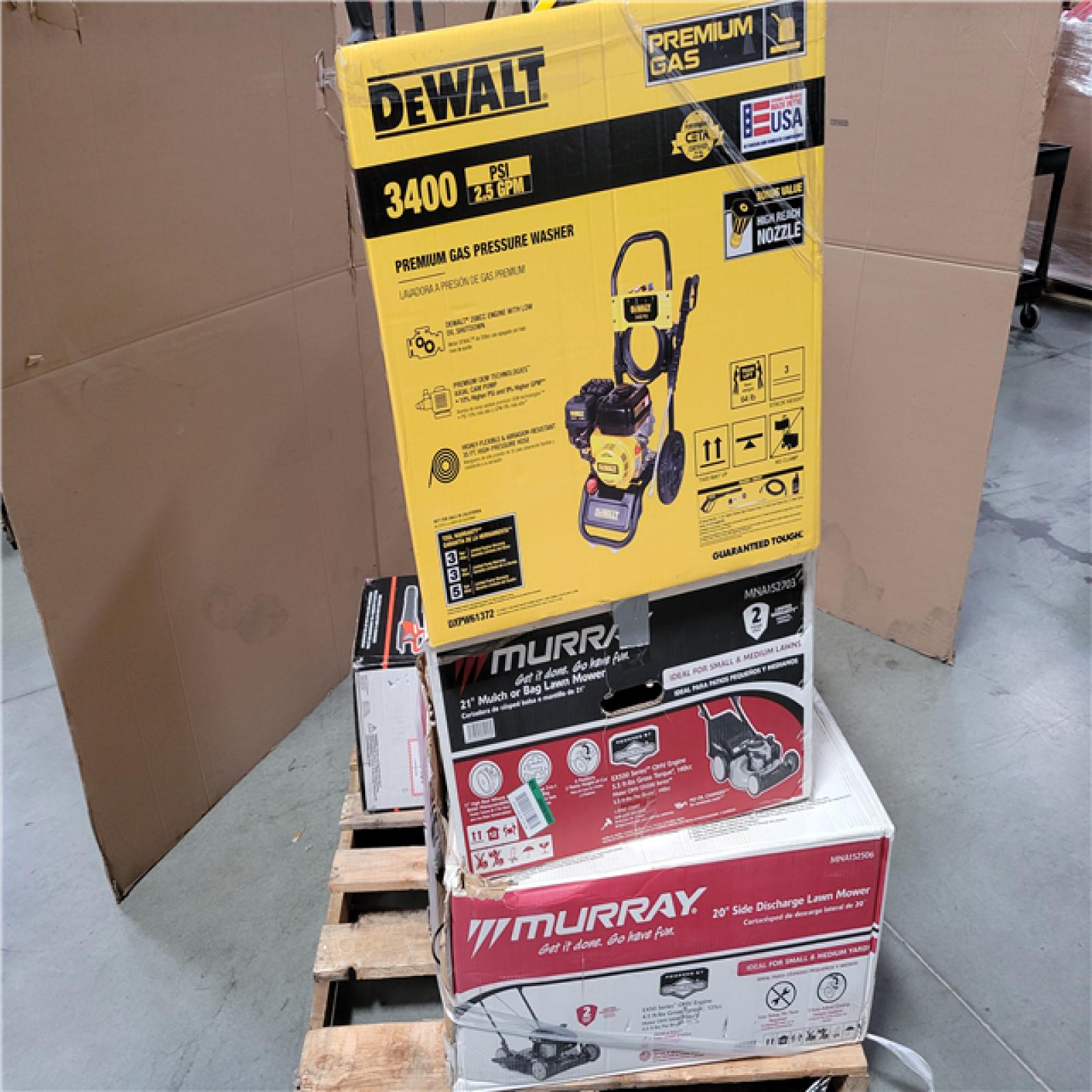 CALIFORNIA AS-IS OUTDOOR POWER EQUIPMENT