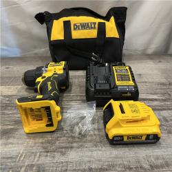 AS-IS DEWALT Atomic 20V Lithium-Ion Cordless Compact 1/2 in. Drill/Driver Kit