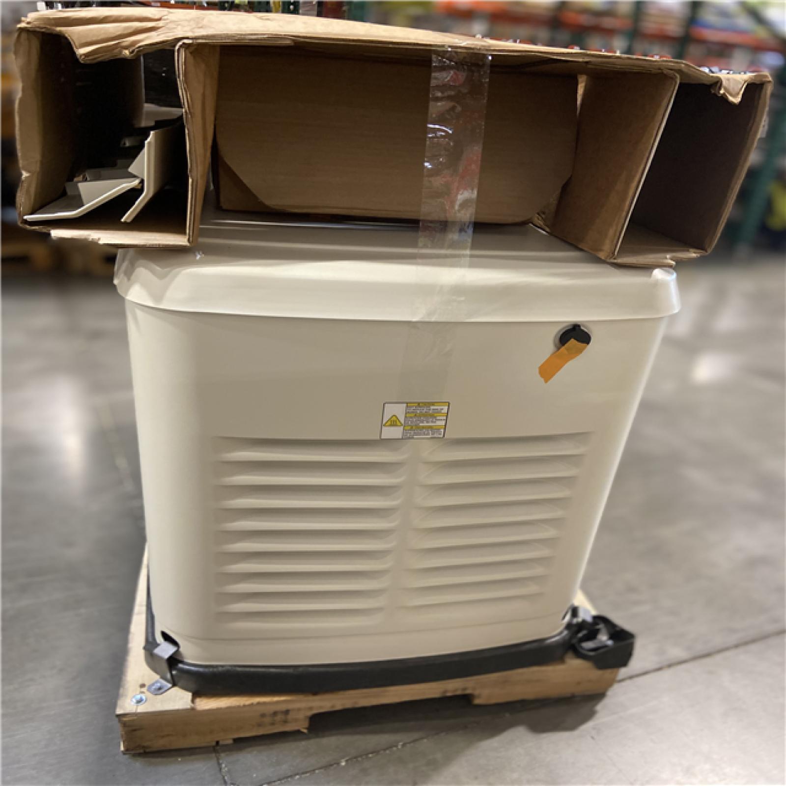 DALLAS LOCATION - Generac 26,000 Watt - Dual Fuel Air- Cooled Whole House Home Standby Generator, Smart Home Monitoring & 200-AMP Transfer Switch