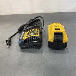 AS-IS - DEWALT 20-Volt Maximum XR 5.0 Ah Battery Pack and Charger