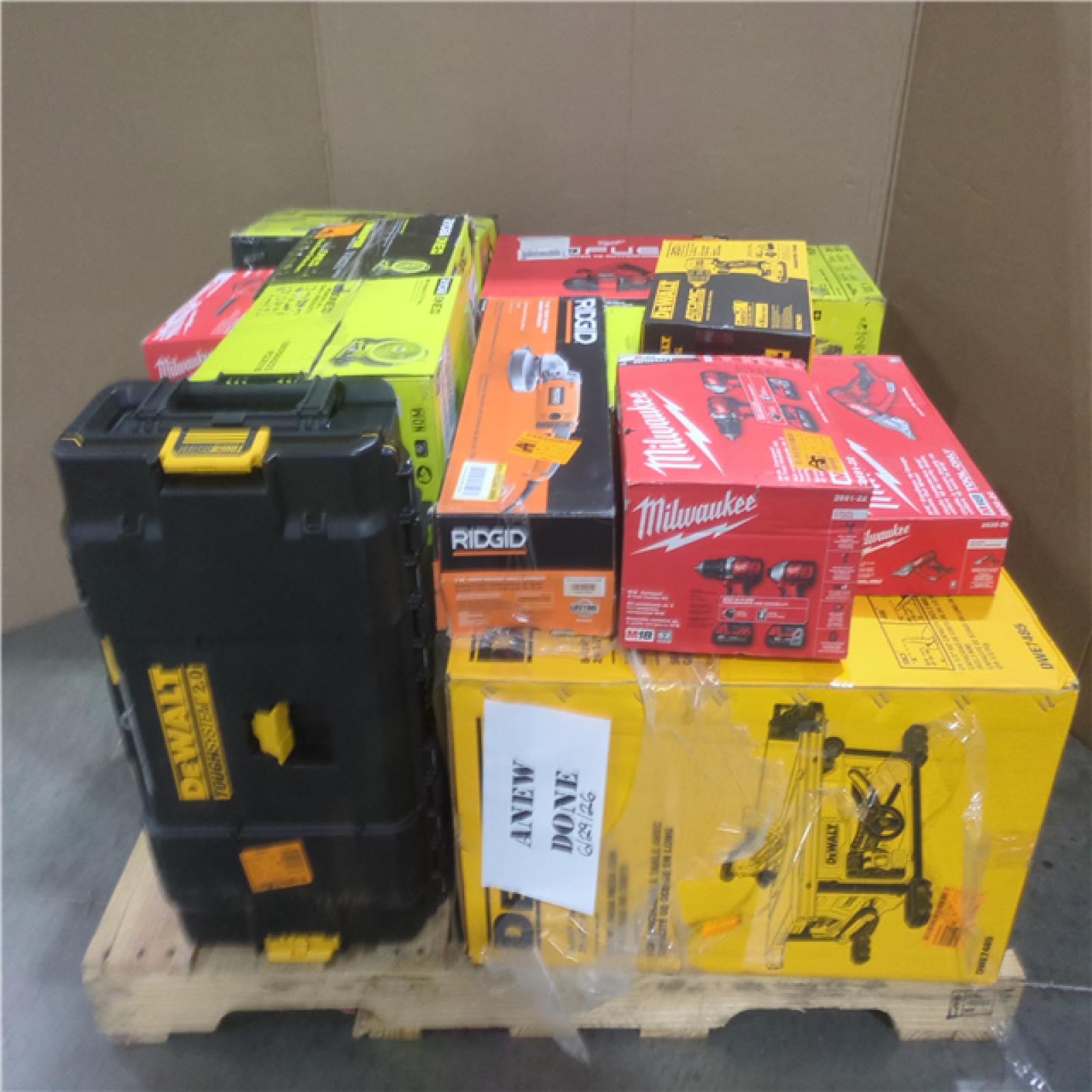 CALIFORNIA AS-IS TOOL PALLET
