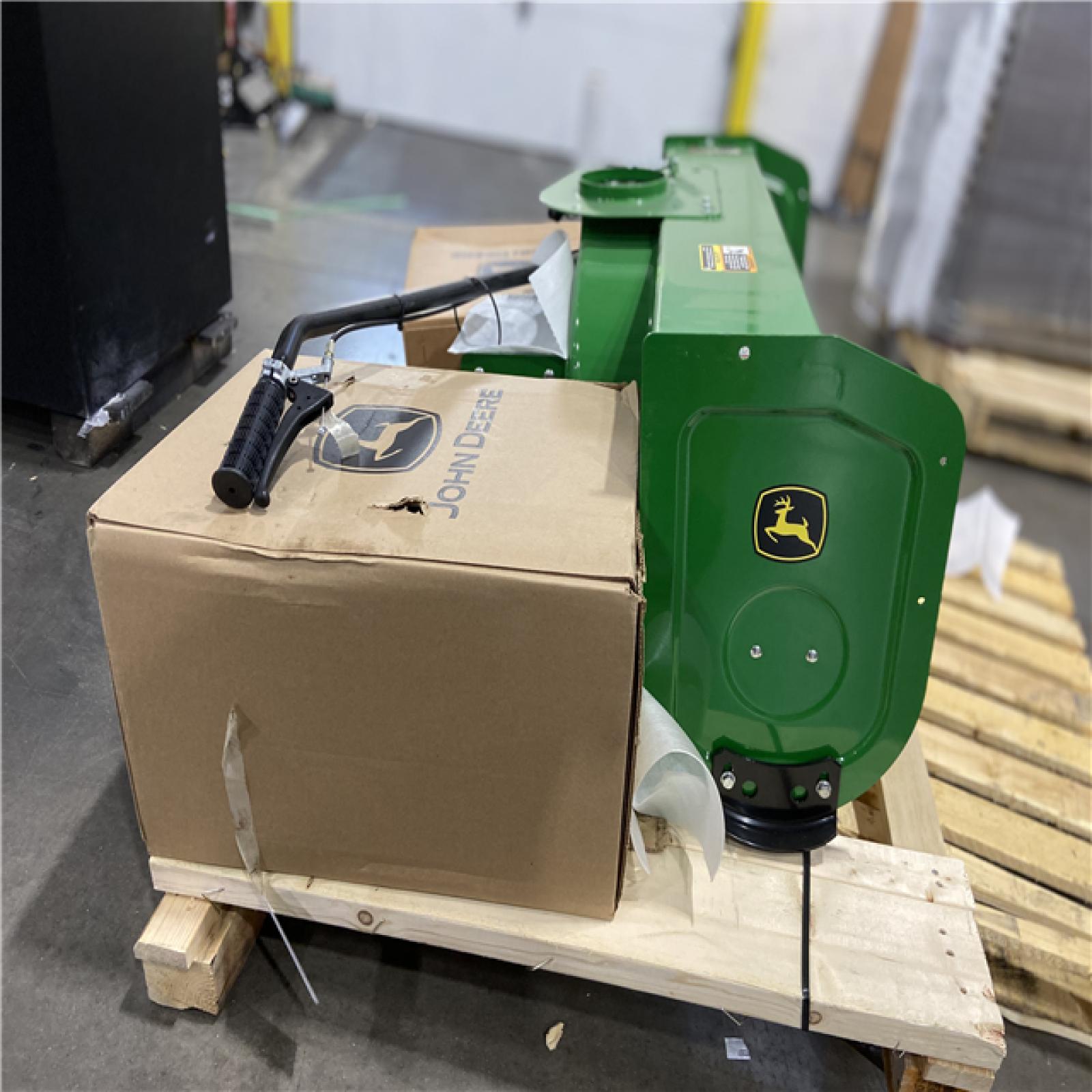 DALLAS LOCATION - John Deere 44 in. Two-Stage Snow Blower Attachment for 100 Series Tractors