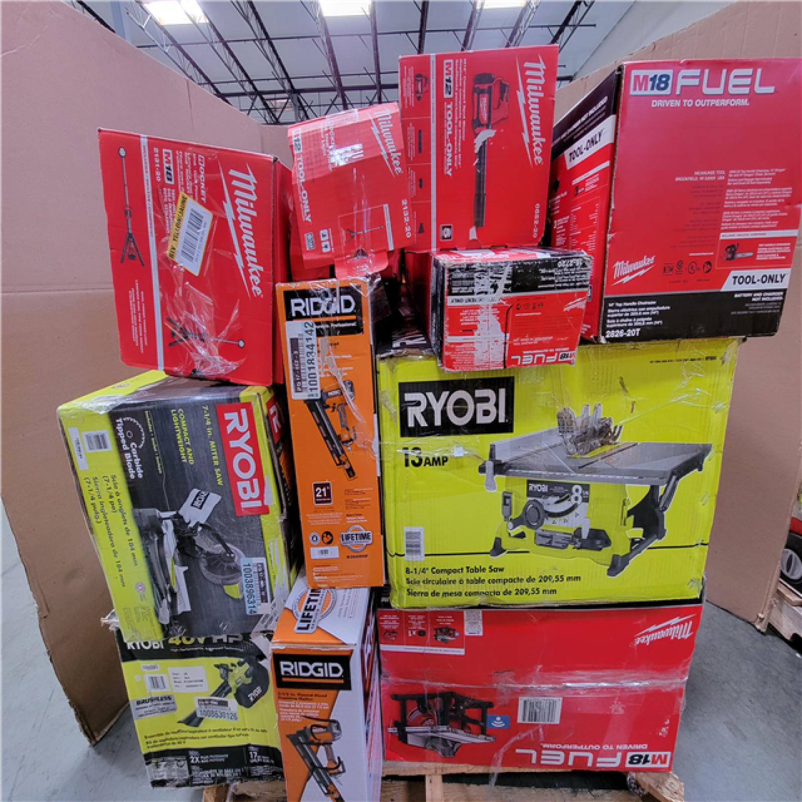 CALIFORNIA AS-IS TOOL PALLET