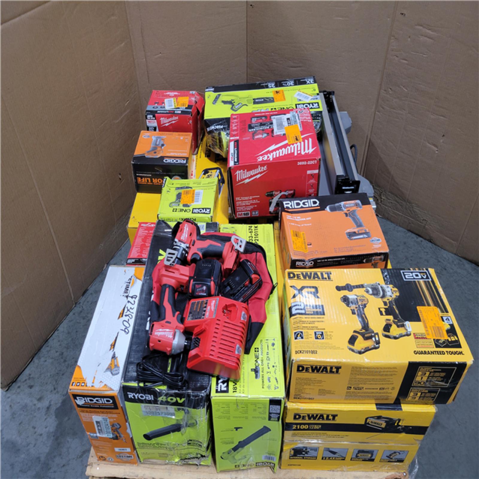 CALIFORNIA AS-IS TOOL PALLET
