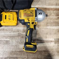 HOUSTON LOCATION - AS - IS DEWALT 20V MAX Cordless 1/2 in. Impact Wrench COMBO KIT