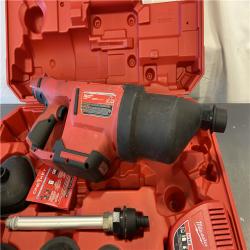 AS-IS - Milwaukee M12 12-Volt Lithium-Ion Cordless Drain Cleaning Airsnake Air Gun Kit