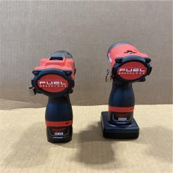 AS-IS Milwaukee 3497-22 12V Brushless Hammer Drill and Impact Driver Combo Kit